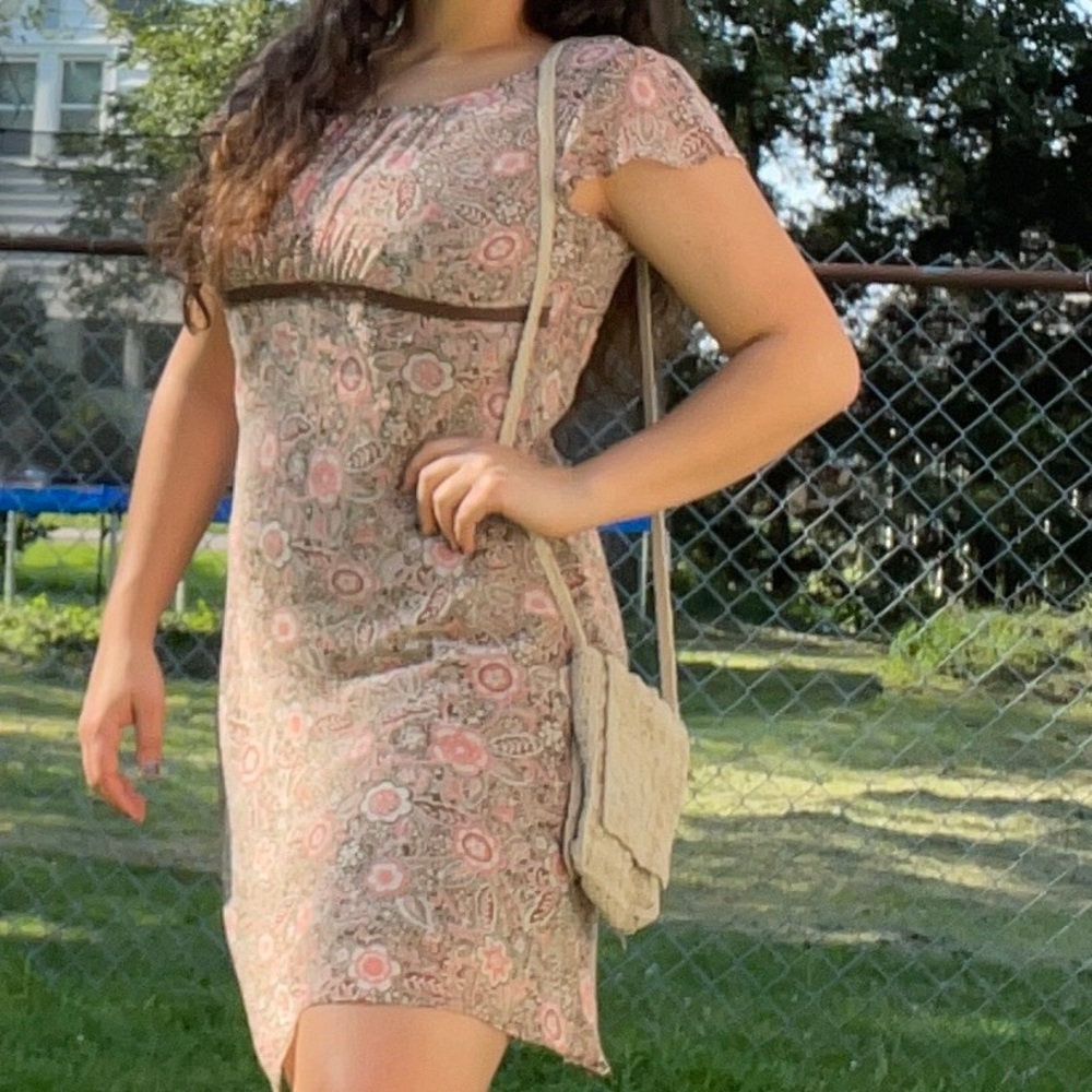 Vintage Floral Midi dress